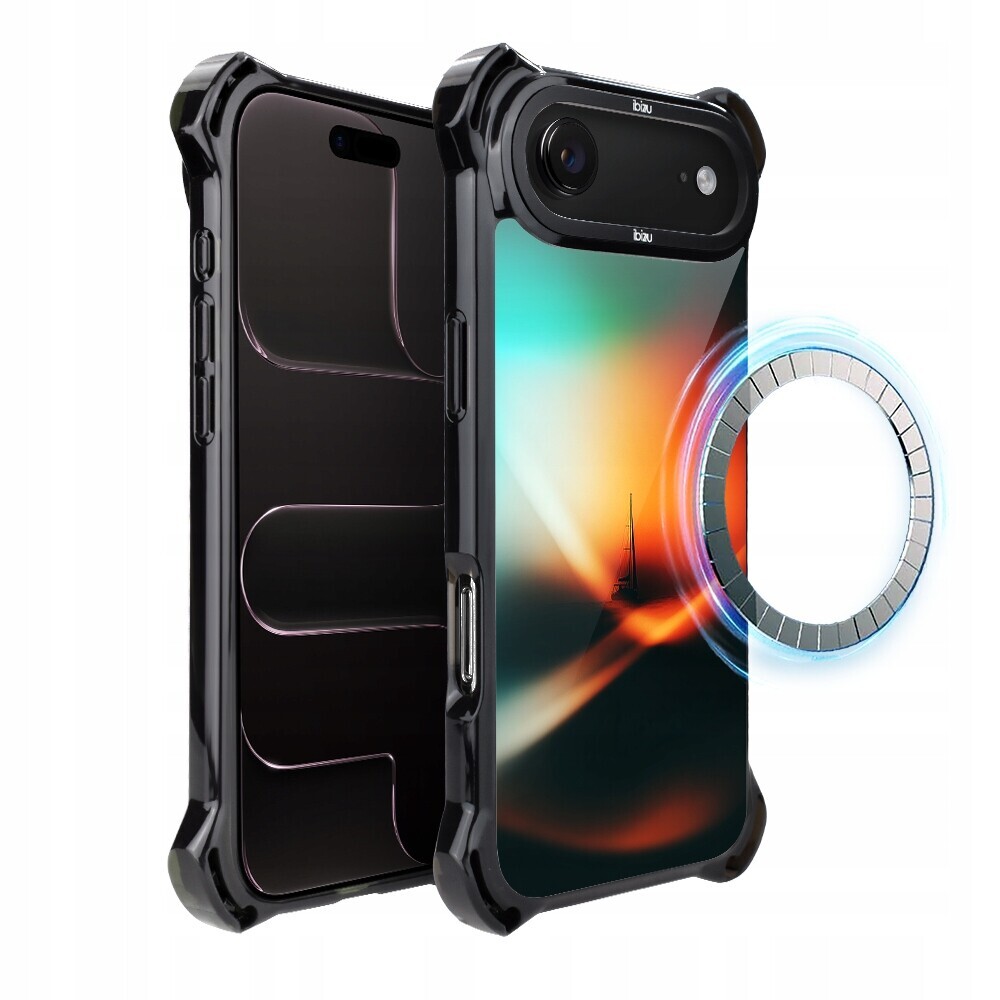 Kryt Ibizu DropGuard Ultra pro iPhone Pouzdro s MagSafe, zlatá hodinka