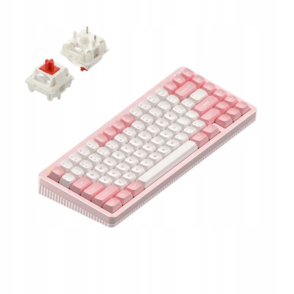 Bezdrátová mechanická klávesnice NuPhy Halo Io Series Red Max