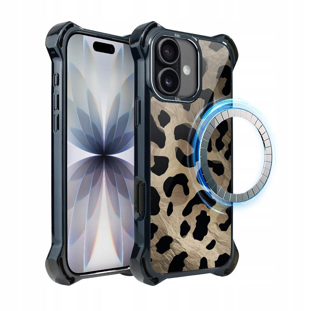 Pouzdro Ibizu DropGuard Ultra s MagSafe pro iPhone 17, barva Wild Leopard