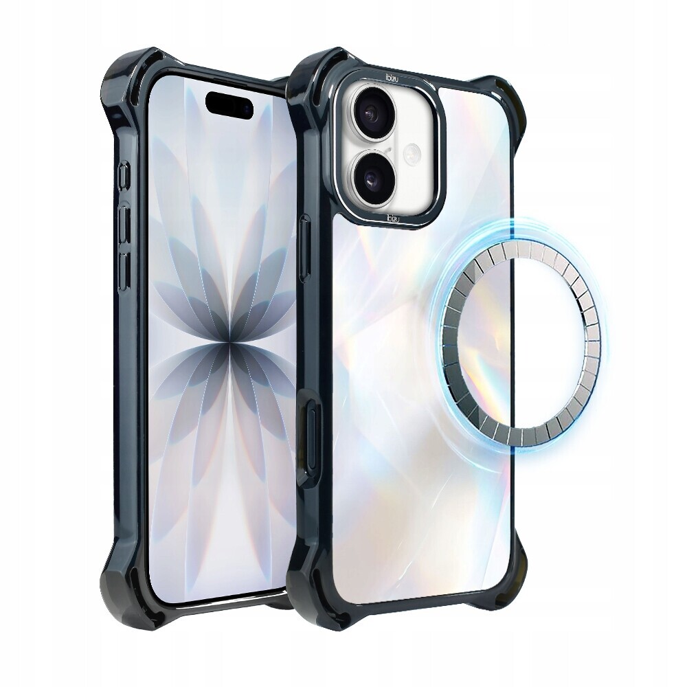 Pouzdro pro iPhone 17 Ibizu DropGuard Ultra s MagSafe a opálovým diamantem