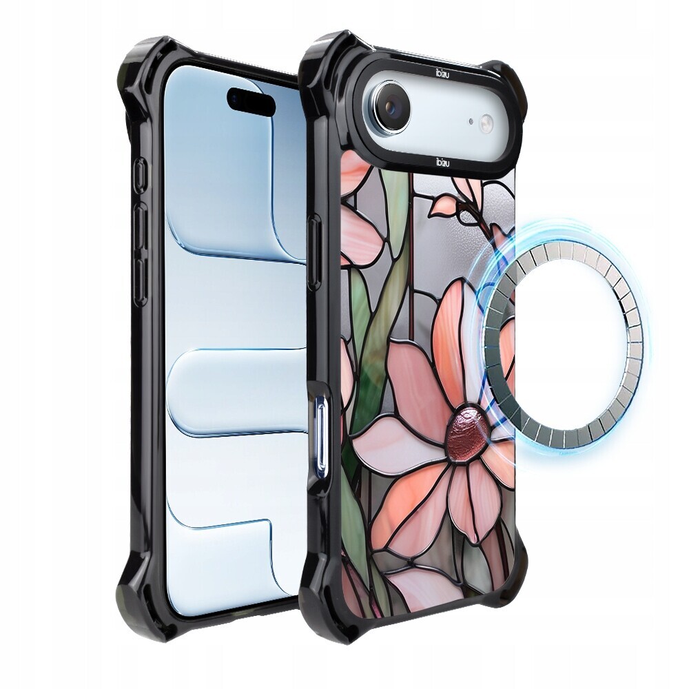 Pouzdro pro iPhone Air Ibizu DropGuard Ultra s MagSafe, růžová magnolie