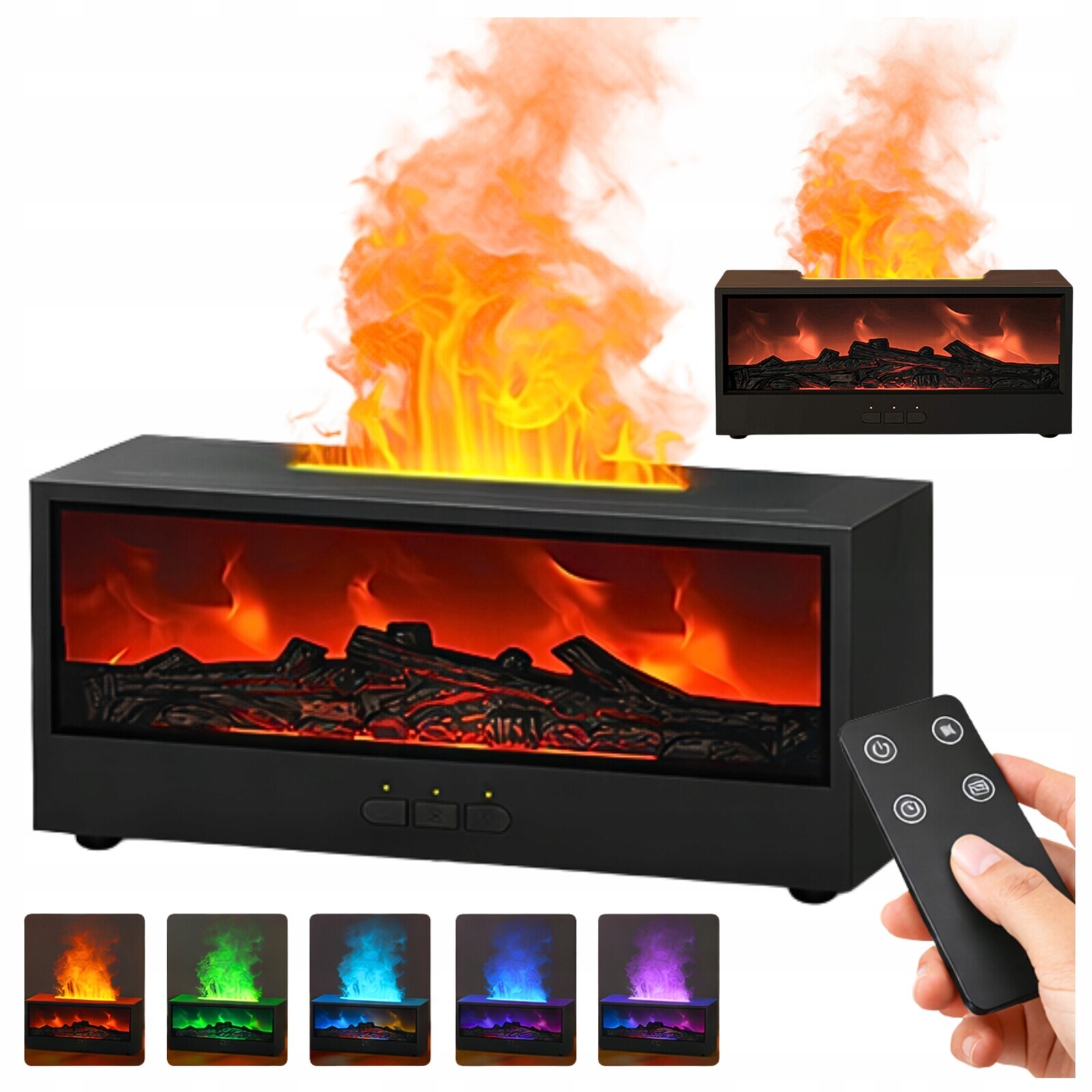 Zvlhčovač vzduchu Krb Difuzér pro domácnost Aromaterapie Časovač Usb 150 ml