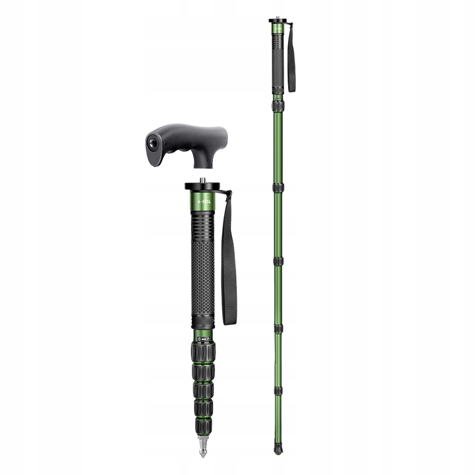 Manbily Monopod pro Fotoaparát, Hliníkový, Přenosný, Lehký Cestovní Monopod