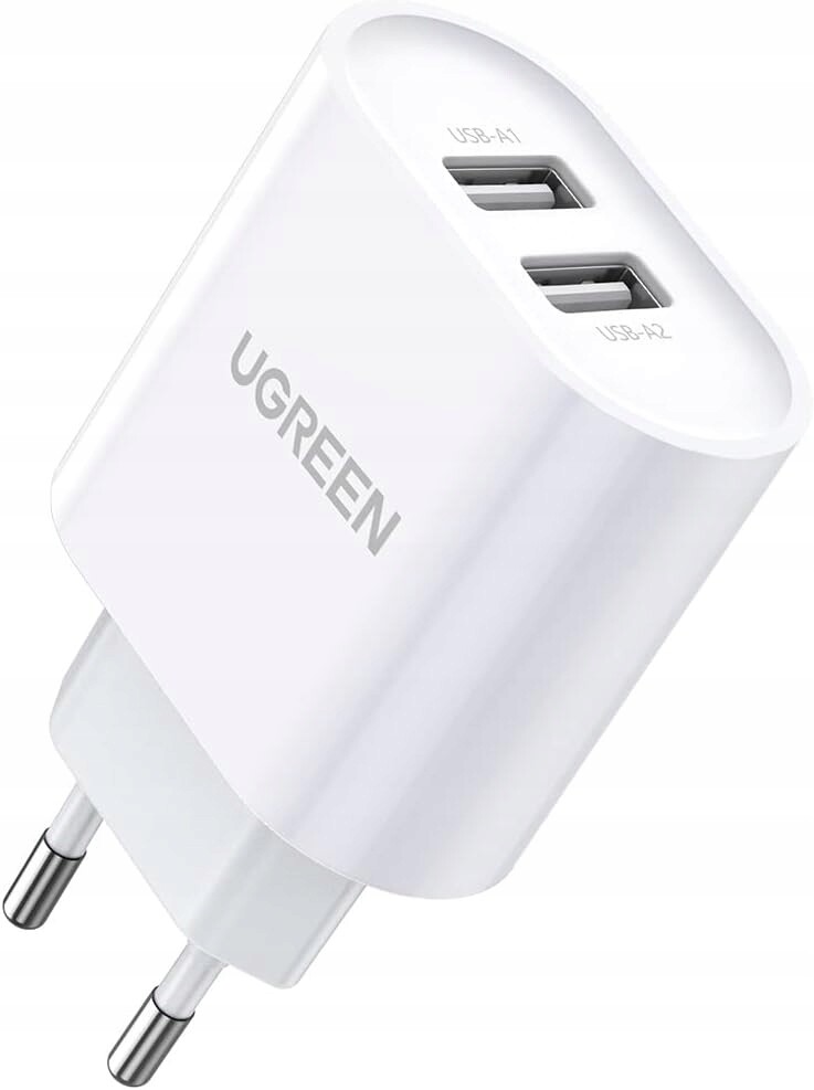 Ugreen Usb nabíječka 2 porty 3.4A iPhone Galaxy Smartphony Tablety