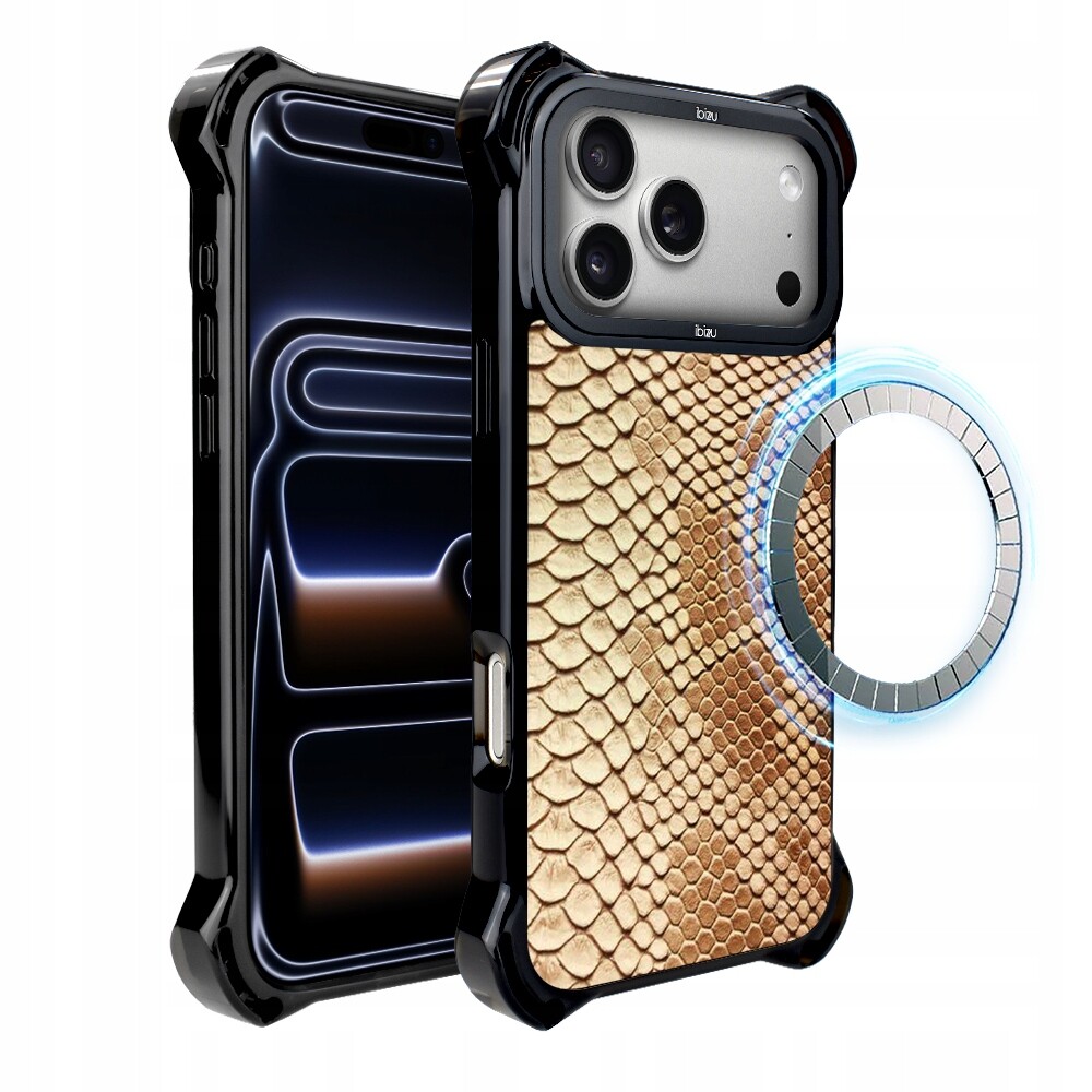 Pouzdro pro iPhone 17 Pro Ibizu DropGuard Ultra s MagSafe, Zew Nature, Had