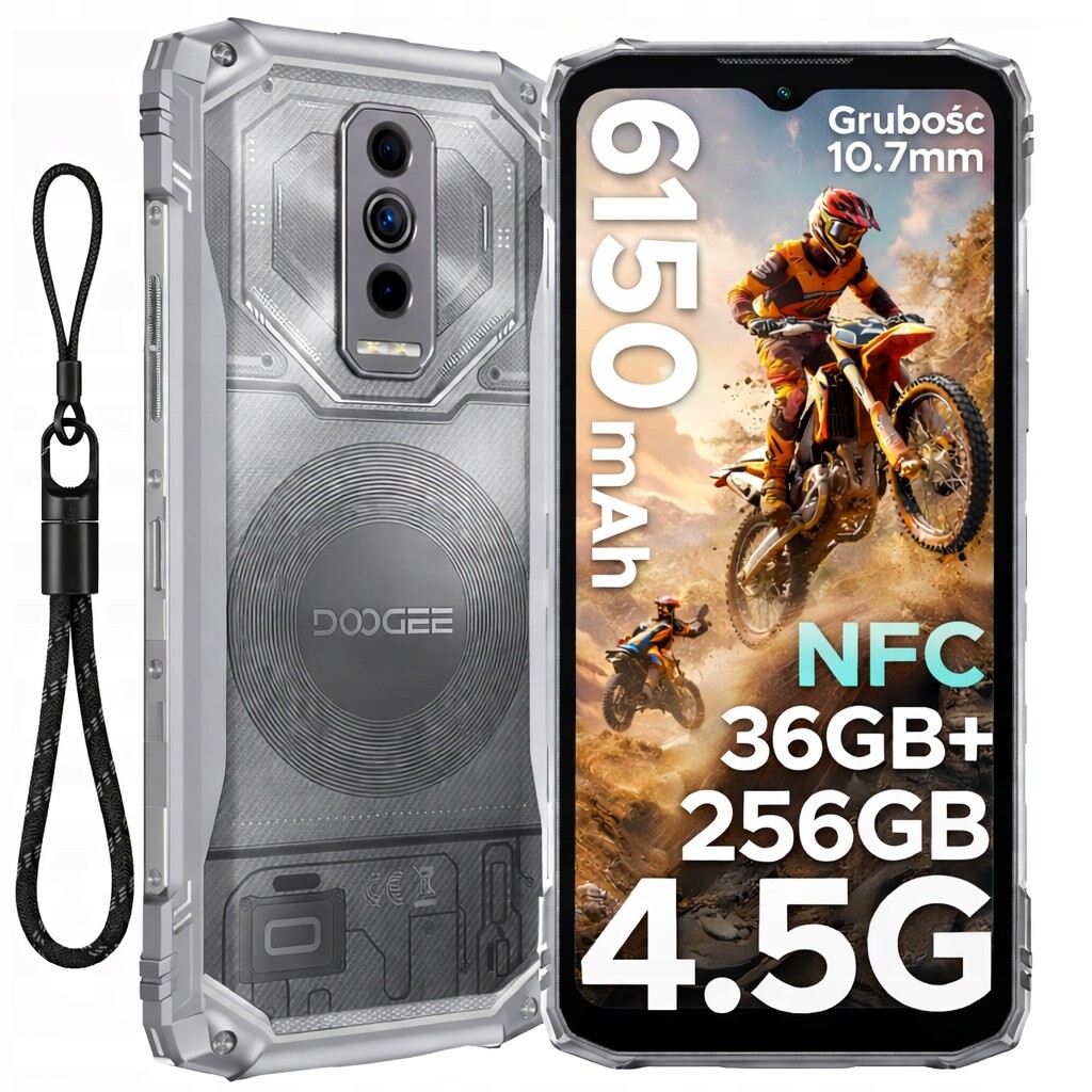 Doogee Blade10Ultra-E Smartphone 36GB 256GB 6150 mAh 6,56