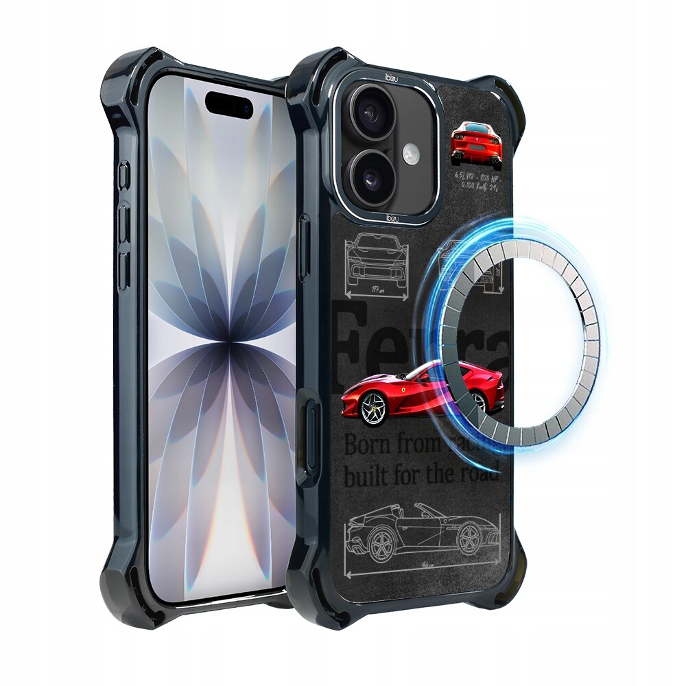 Pouzdro pro iPhone 17 Ibizu DropGuard Ultra s MagSafe, TechDrive, 812 Superfast