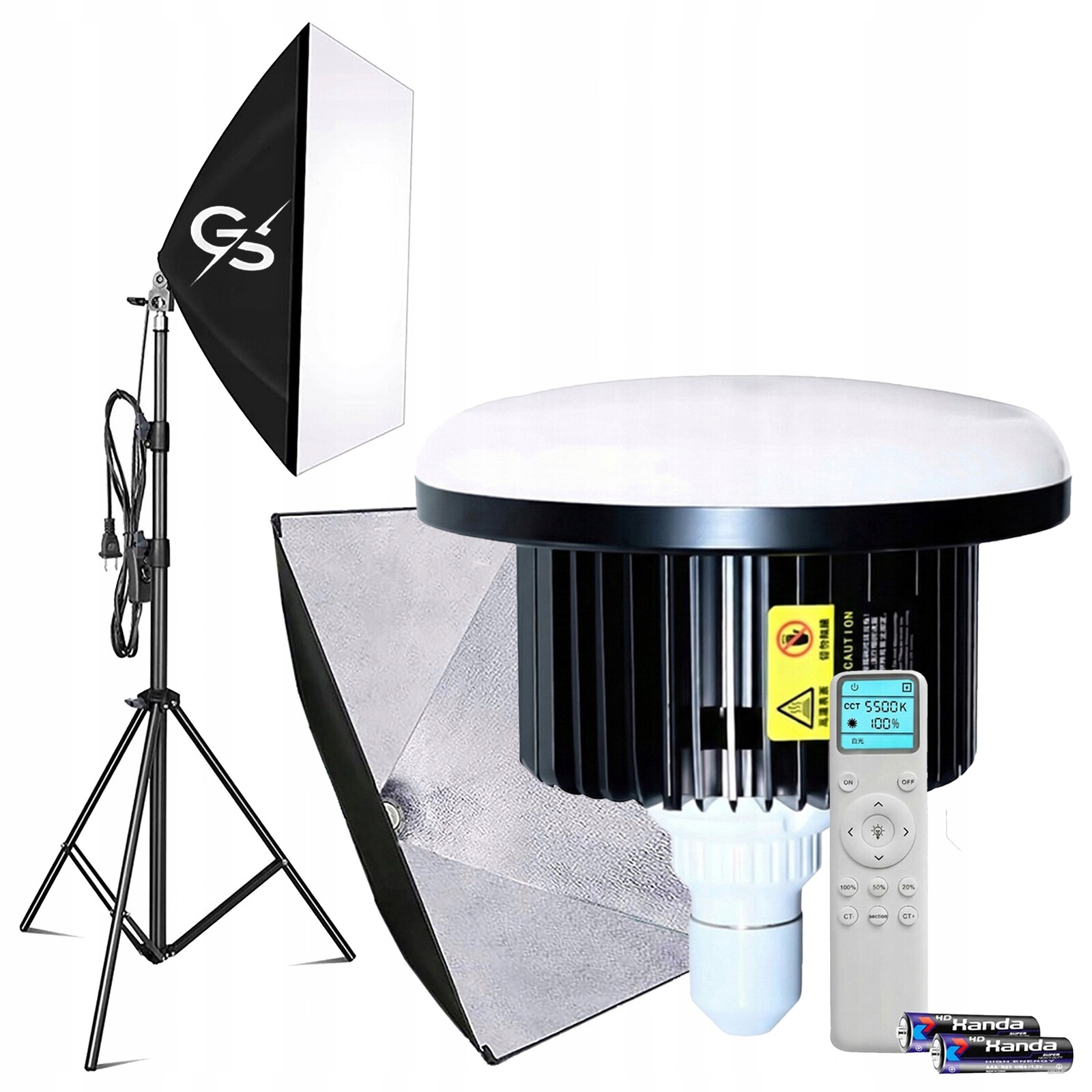 Led lampa pro natáčení filmů 50x70 cm Regulace barvy Pilot 3000K-6000K