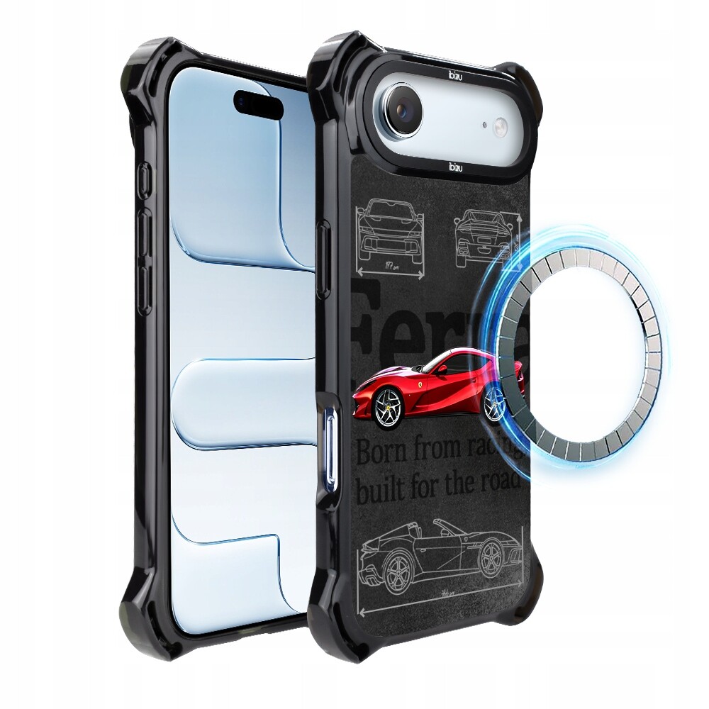 Pouzdro Ibizu DropGuard Ultra pro iPhone Air s MagSafe, 812 Superfast