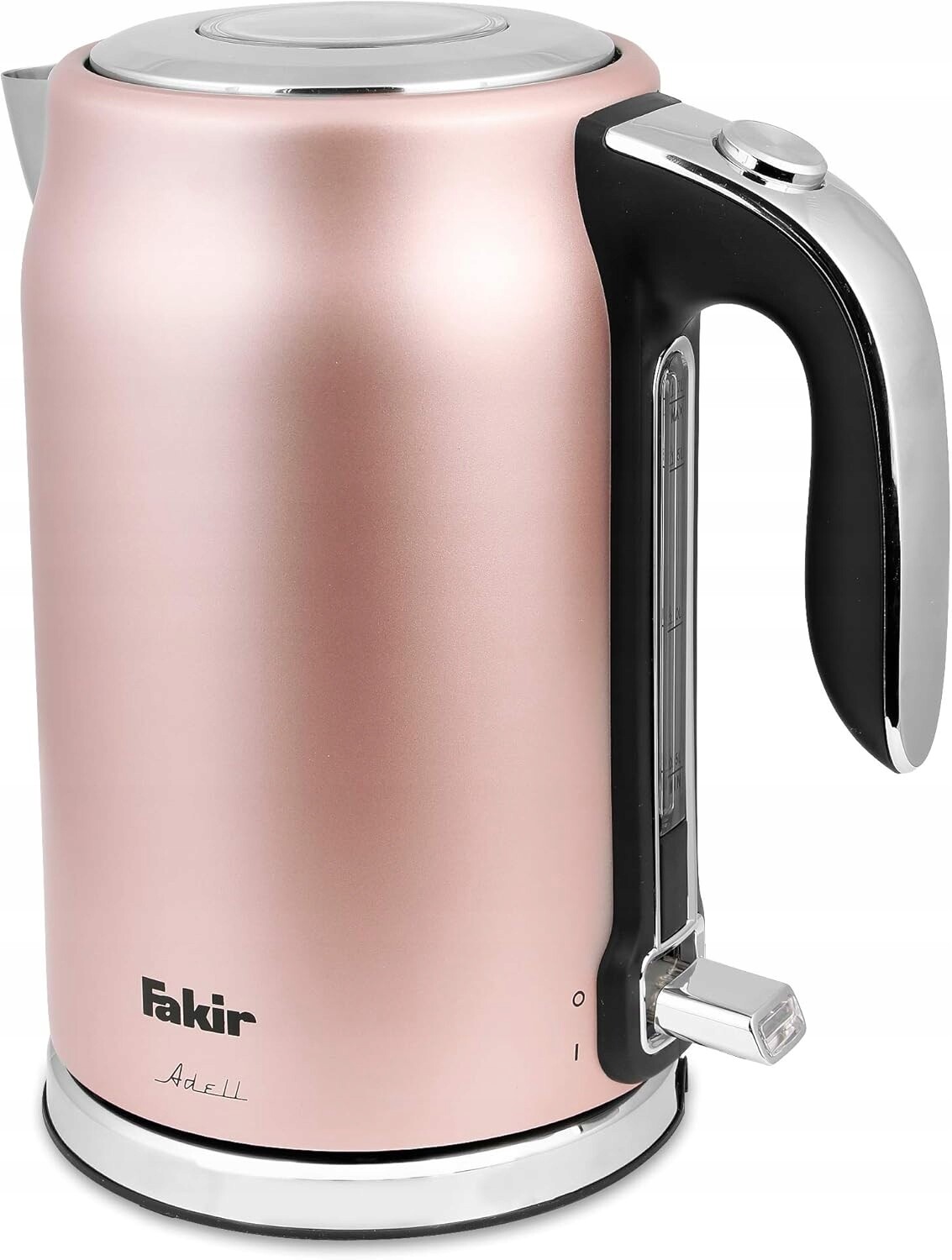 Fakir Adell Konvice 1.7L 2200W Nerezová ocel Růžová Tichý displej