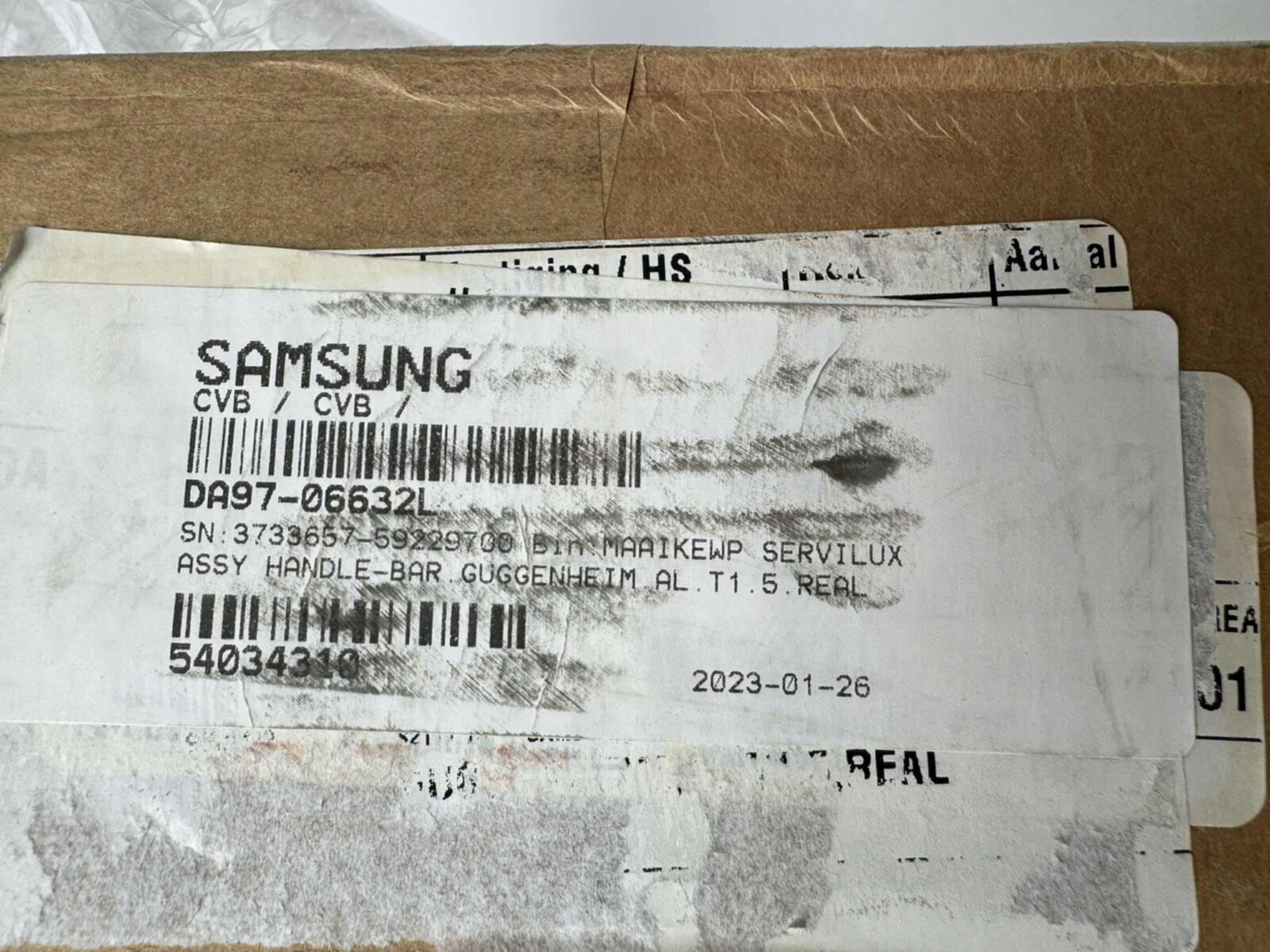 Držák dveří pro ledničku Samsung DA97-06632L