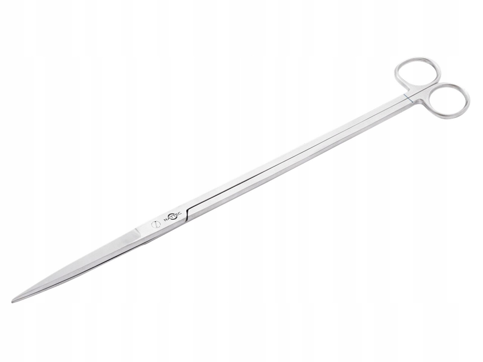 Rovné Akvarijní Nůžky Na Stříhání Rostlin, Ocelové, Dlouhé 31 CM