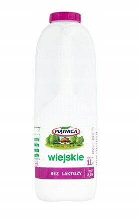 Piątnica Čerstvé mléko bez laktózy 2,0% 6 x 1 l