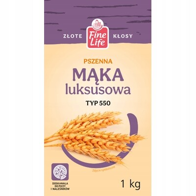 Fine Life Pšeničná mouka luxusní typ 550 10 x 1 kg