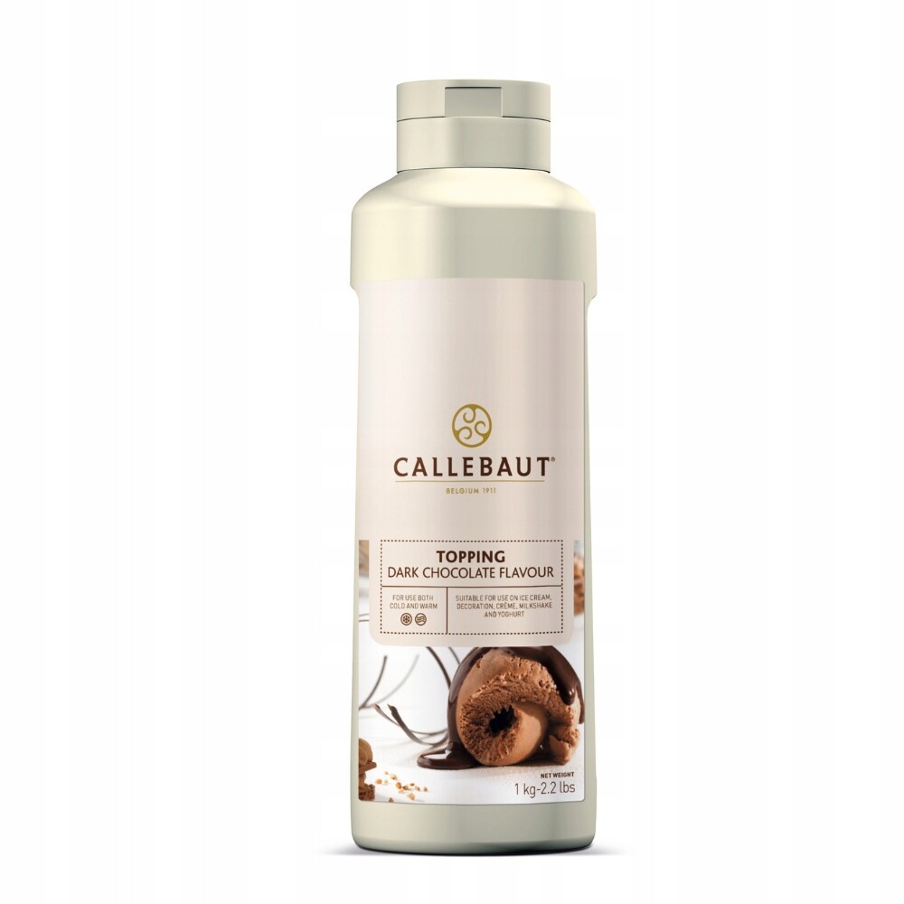 Callebaut Čokoládový topping láhev 1 kg