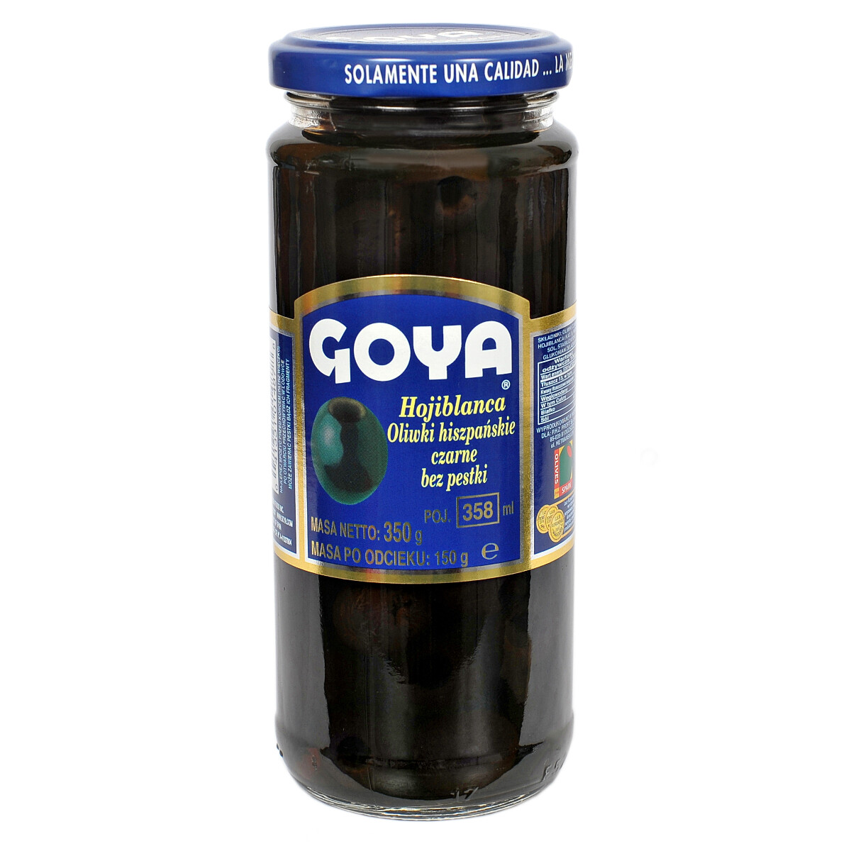 Goya španělské olivy černé bez pecek 358 ml