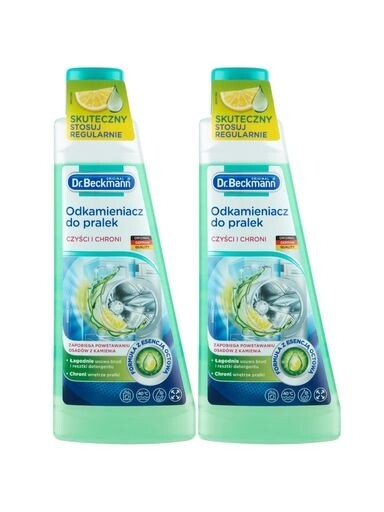 2X Dr. Beckmann Odvápňovač pro pračky Čistič 2x250 ml