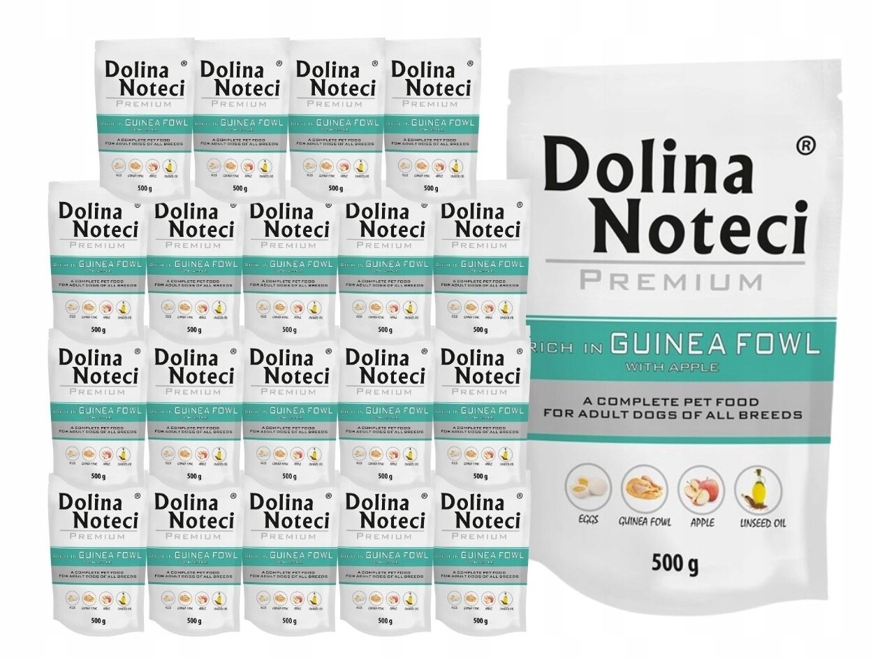 Dolina Noteci Premium vlhké krmivo pro psy Perlička s jablkem 20 x 500 g