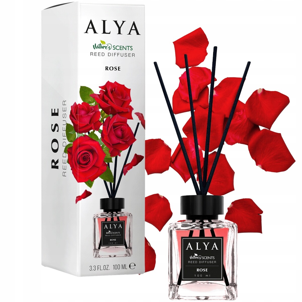 4x Alya Vonné tyčinky Rose 100 ml