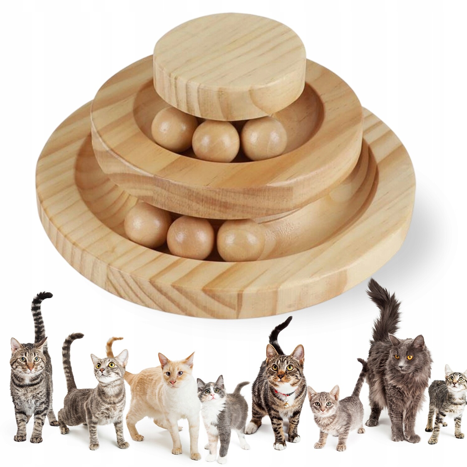 interaktivní hračka pro kočky, věž, skvělá duševní i fyzická zábava