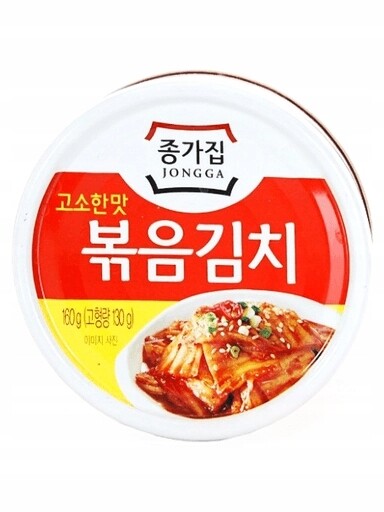 Kimchi, pražená korejská zelí 160 g Jongga