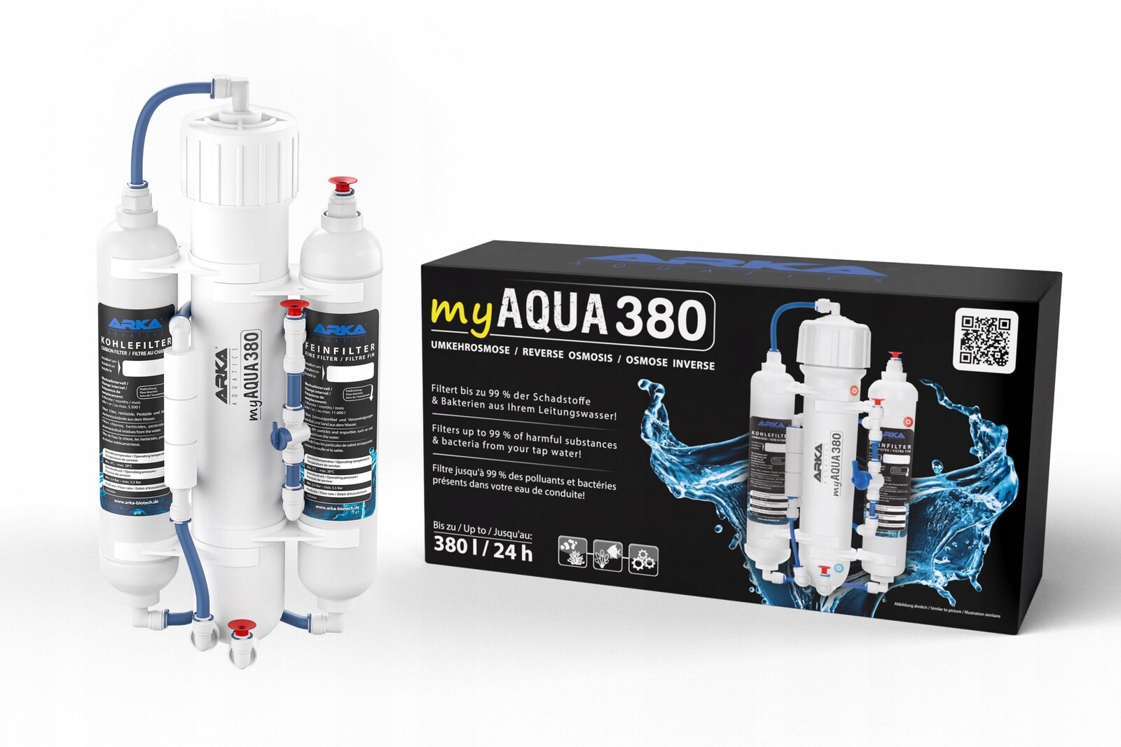 Arka MyAqua380 Filtr Ro 380l/24h