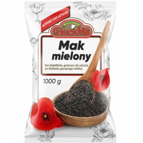 Backmit Mletý mák 1000 g 1 kg