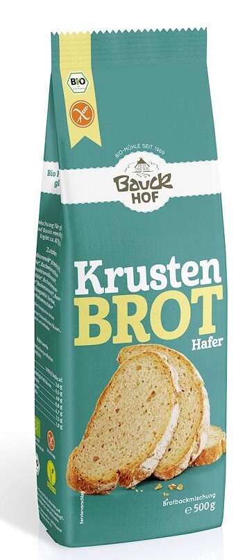 3X Směs Na Pečení Ovesného Chleba Bezlepková Bio 500 g Bauck Hof