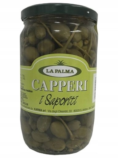 2 x Kapary s ocásky Saporiti 720 g La Palma