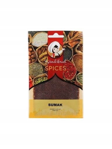 9 x Mletý přírodní sumak 50 g Sindibad Spices