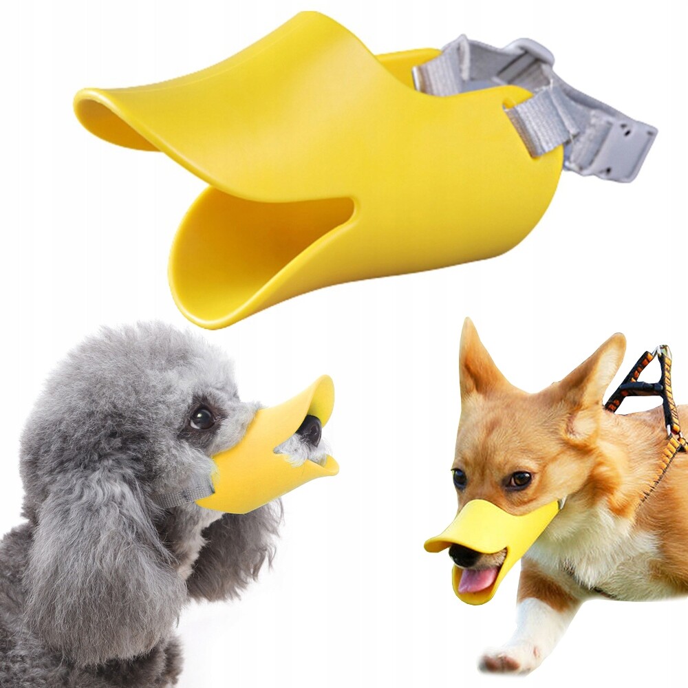 Silikonový Náhubek Pro Psa A Psa, Měkká Kachna