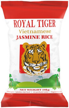 Pinoymarket Filipino store: Vietnamská Jasmínová Rýže 18 kg Royal Tiger