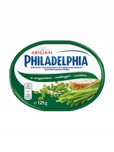 5 x Philadelphia s pažitkou 125 g