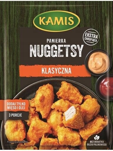 9 x Kamis Obalovací Směs klasické nugety 70 g