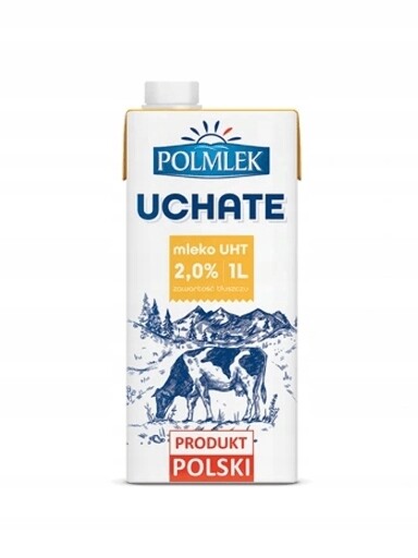 10 x Uchate mléko Polmlek 2.0 – 1 litr Uht