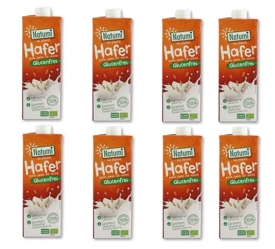Ovesný Nápoj Natumi Ovesné Mléko 8x 1L Set