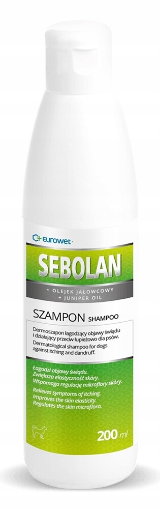 Eurowet Sebolan Šampon Pro Psa A Kočku Dermatologický
