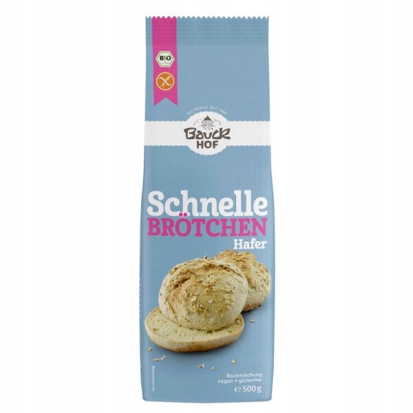 3x Bauck Hof Směs na pečení rohlíků bezlepková Bio 500 g