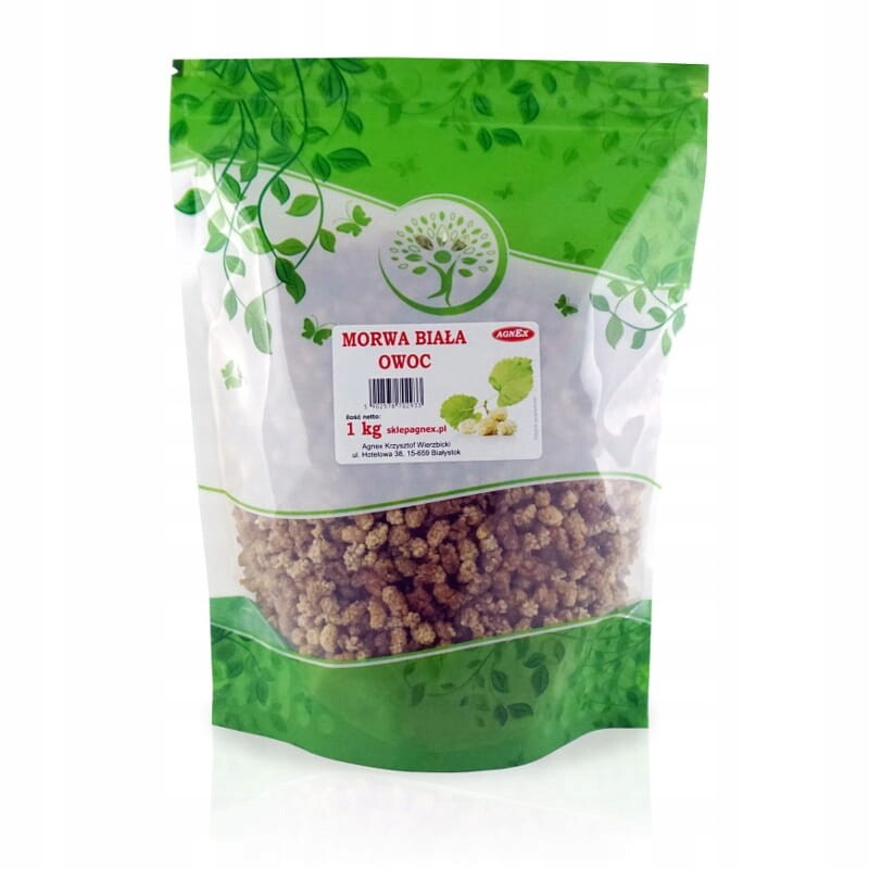 Moruše bílá, sušené ovoce Agnex 1000 g