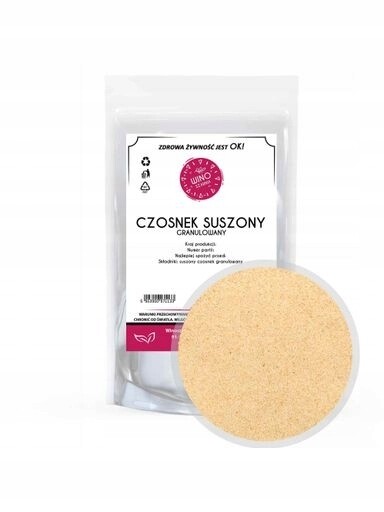 9 x Winoszarnia Česnek granulovaný sušený 100 g