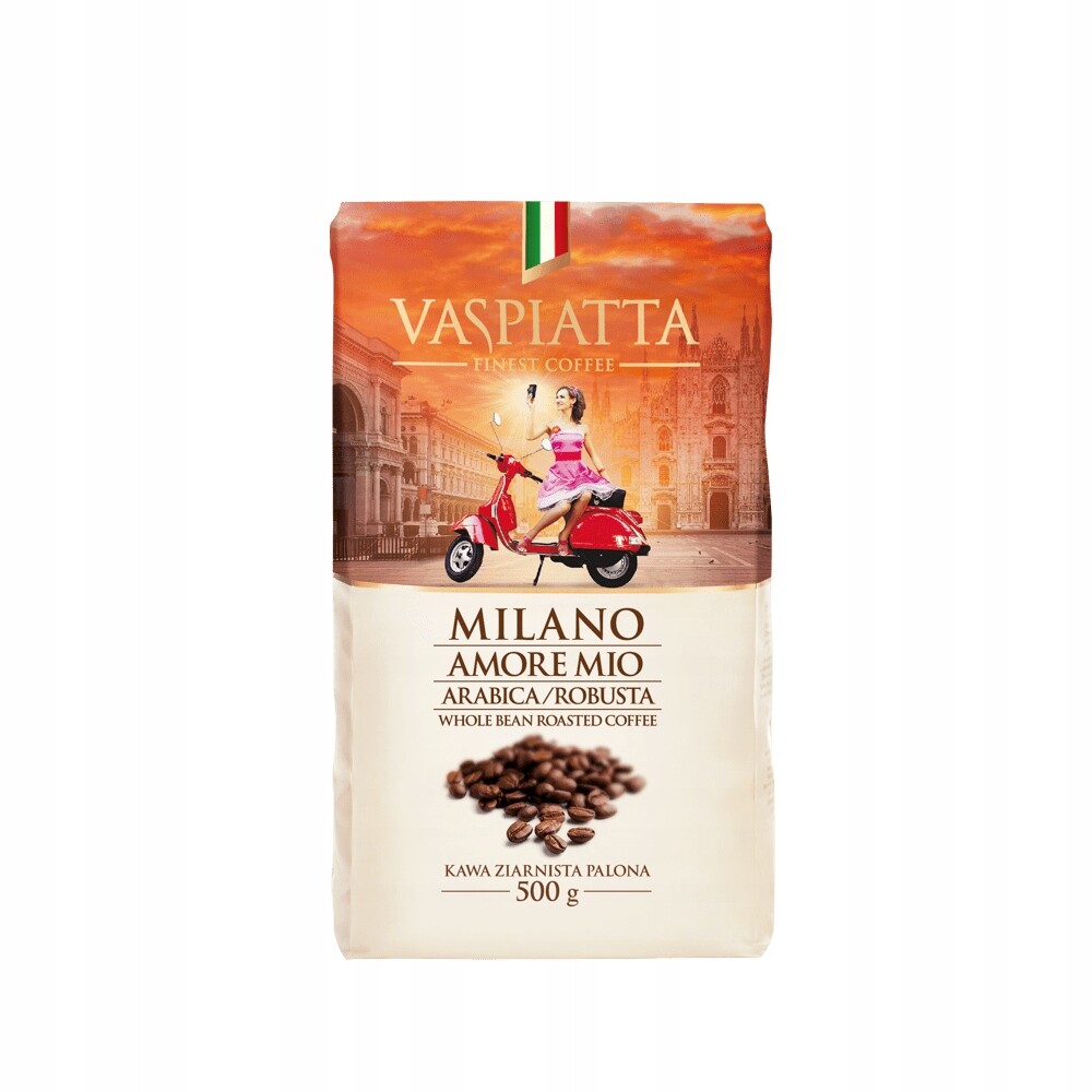 Vaspiatta Milano Amore Mio Káva Zrnková 500 g
