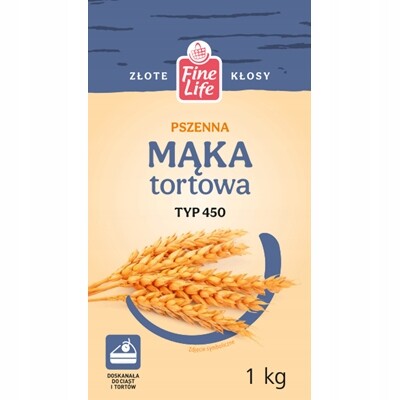 Fine Life Pšeničná dortová mouka typ 450 10 x 1 kg