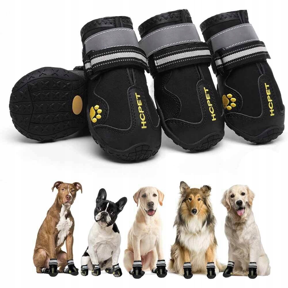 Voděodolné zateplené boty pro velkého psa Galio L #4