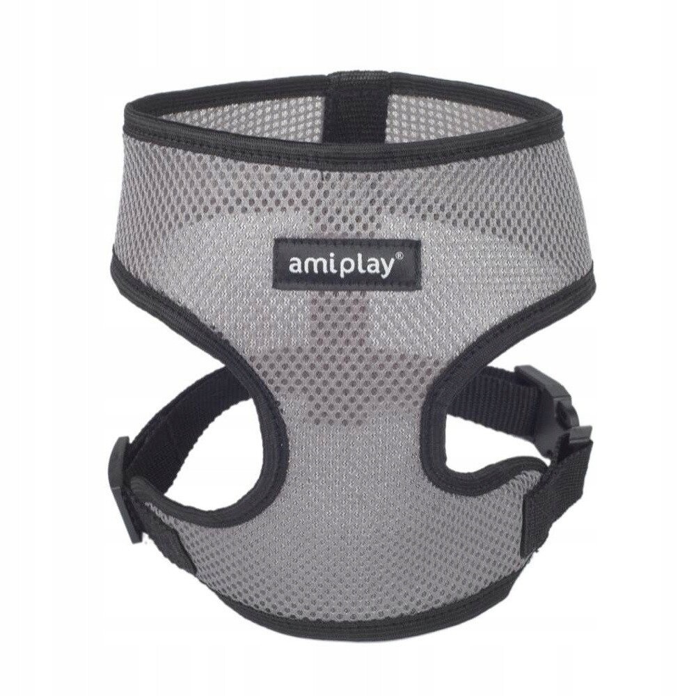 AmiPlay Beztlakové postroje Air Scout pro psa 45-6 cm vel L šedé