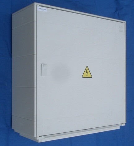 Elektroměrový rozvaděč pro fotovoltaiku DCK ER222/NVP7P 63A/QM s vypínačem šedý pro ČEZ, EGD (E.ON)