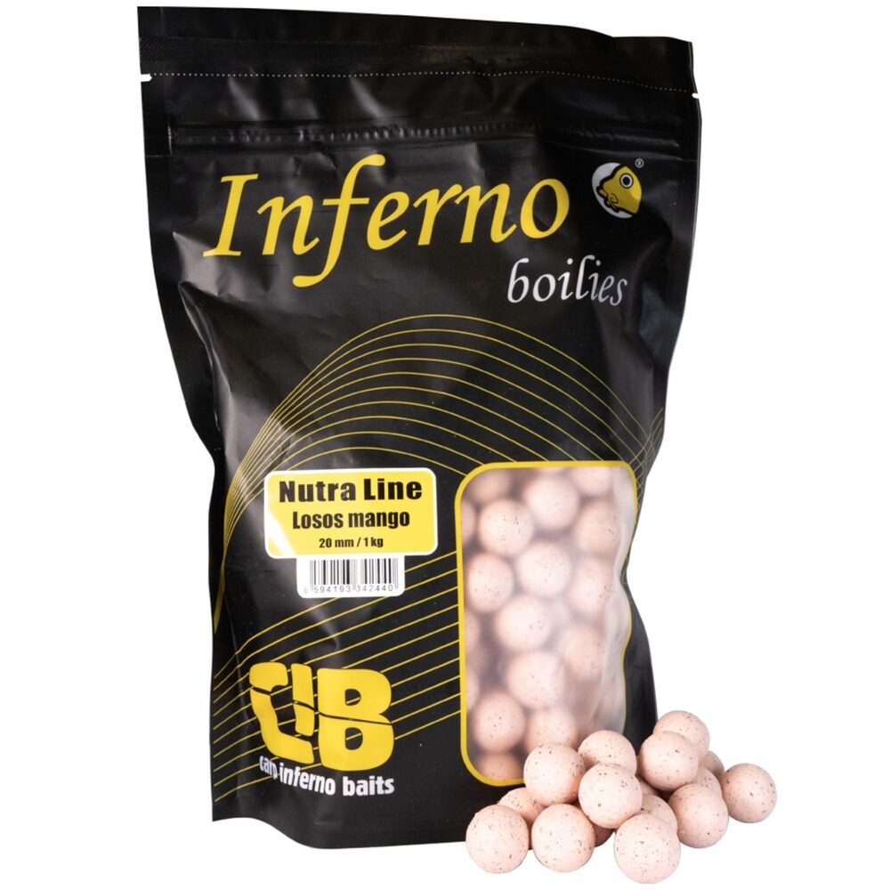 Carp Inferno Boilies Nutra Line Losos/Mango - 20mm 1kg