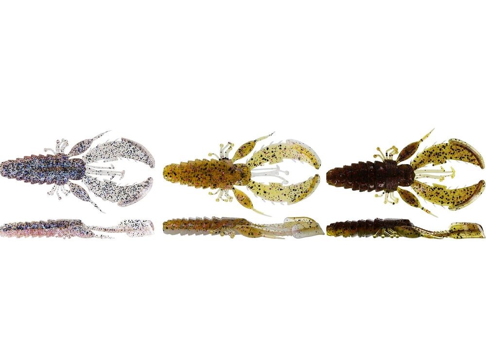 Westin Gumová nástraha CreCraw Creaturebait Clear Water Mix - 6,5cm  4g 6ks