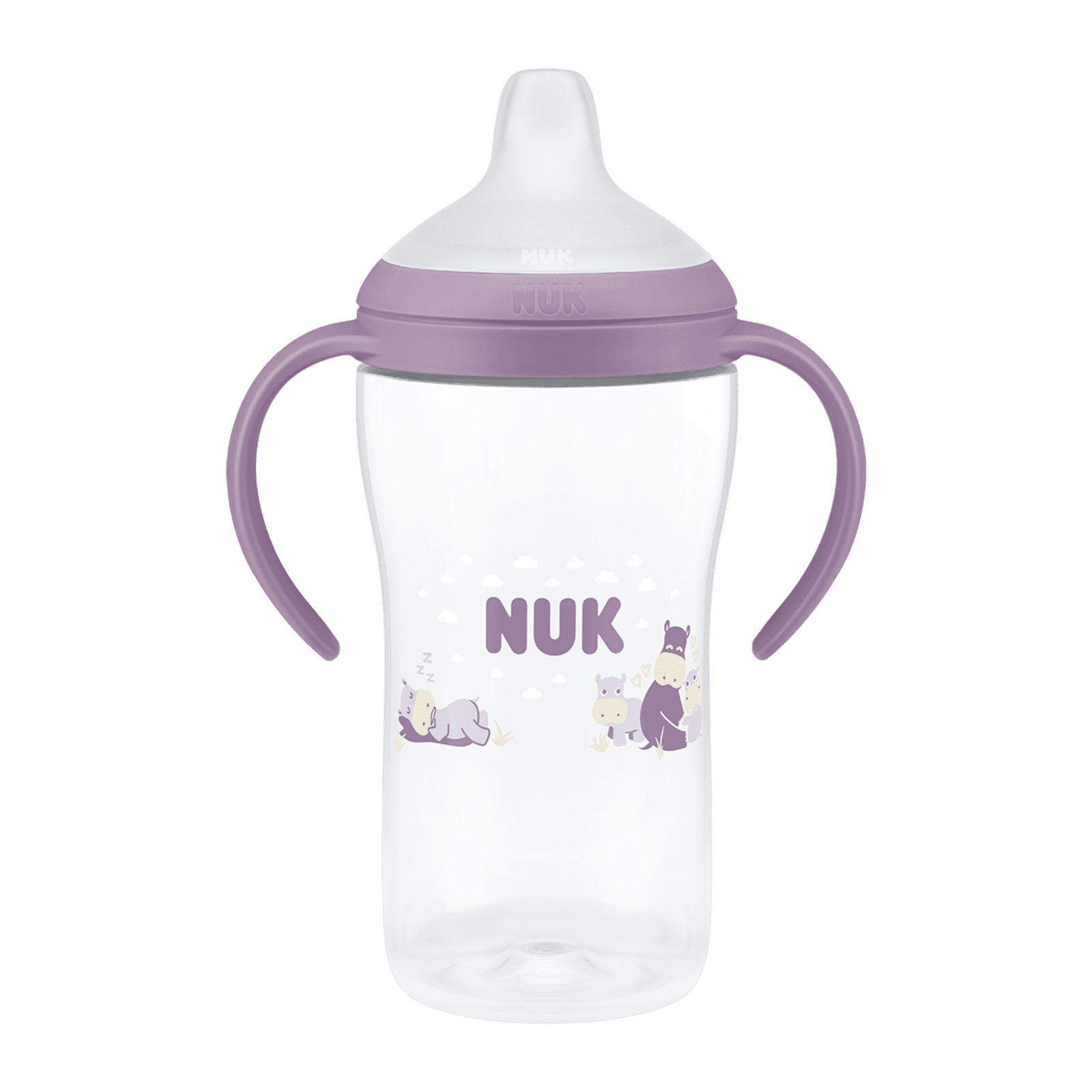 NUK láhev na učení Perfect Match HIPPO 260 ml