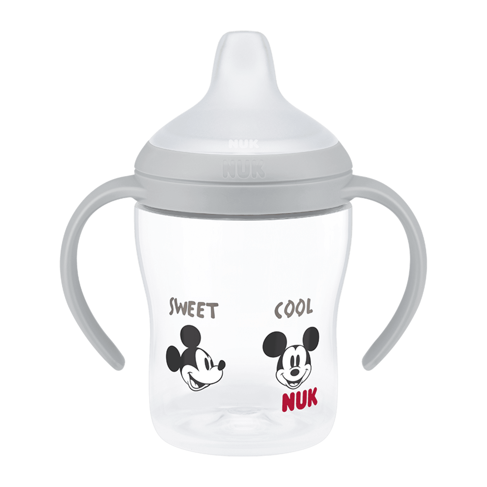 NUK láhev na učení Perfect Match DISNEY Mickey GREY 150 ml