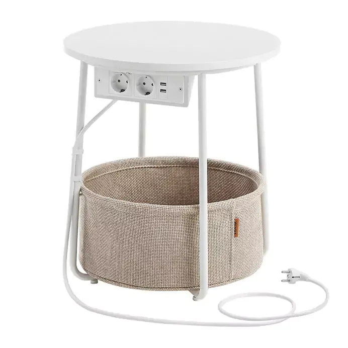 Autronic Chytrý odkládací stolek AKF-E1028 WT